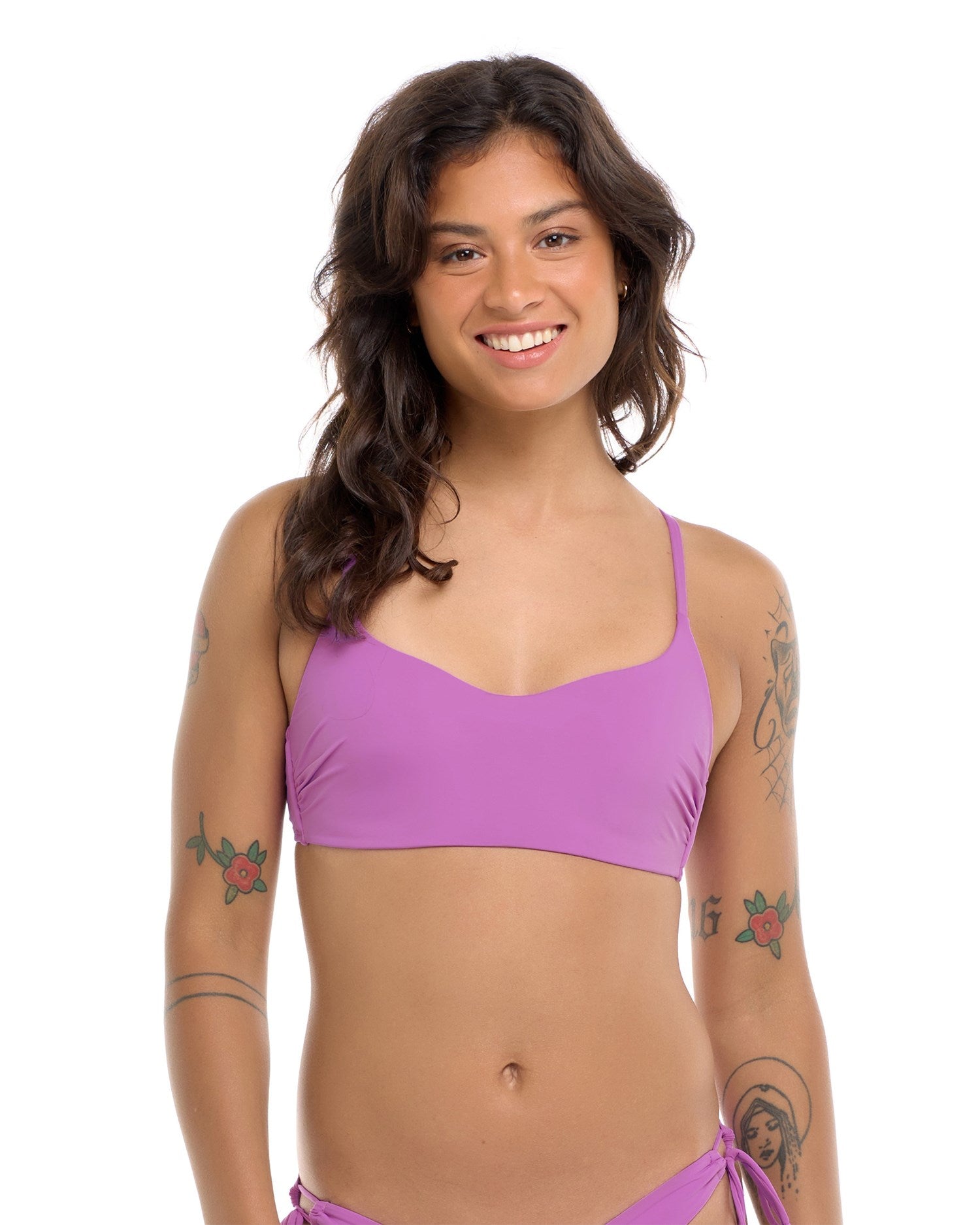 Bandeau violet sport