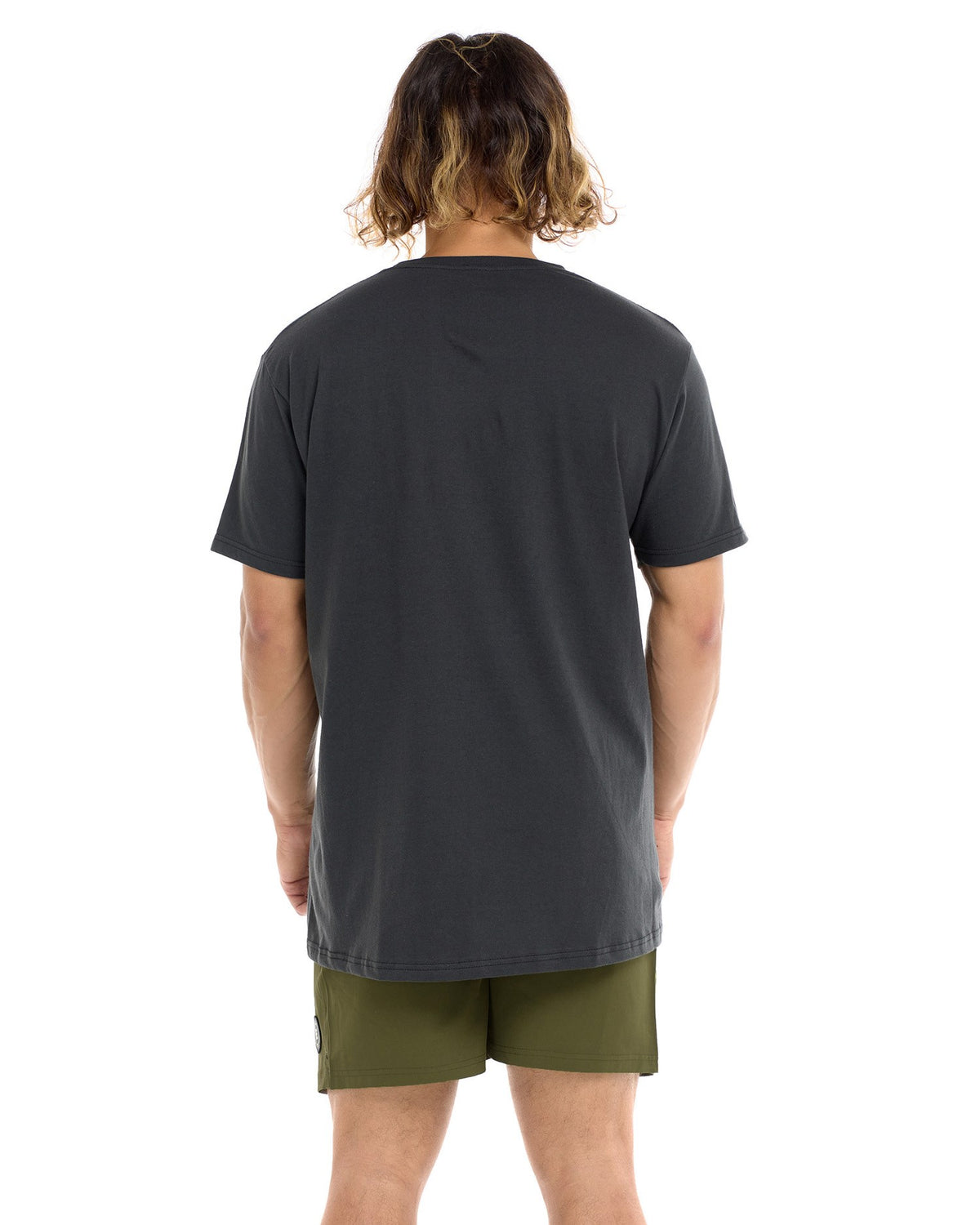 FINNEUS FISH MENS TEE-Black