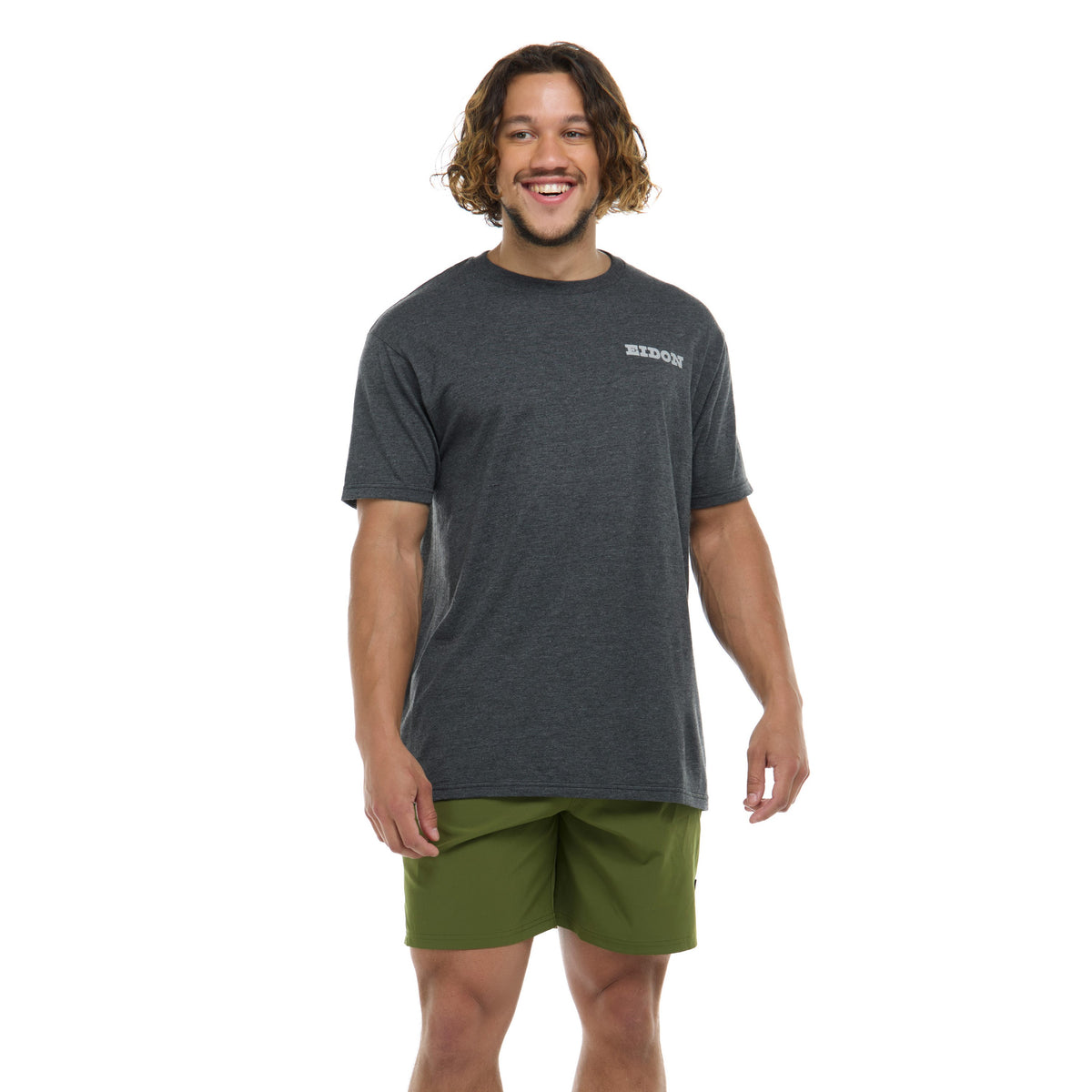 L.T.S. Shirt - CHARCOAL HEATHER - Eidon