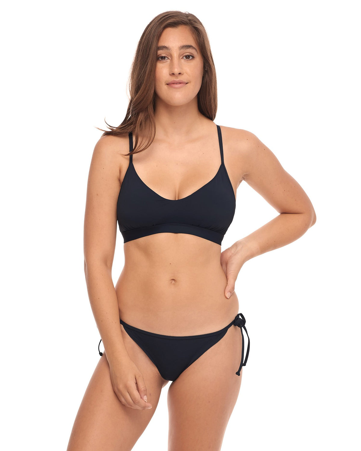 Madison D, DD, E & F Cup Top - BLACK LICORICE