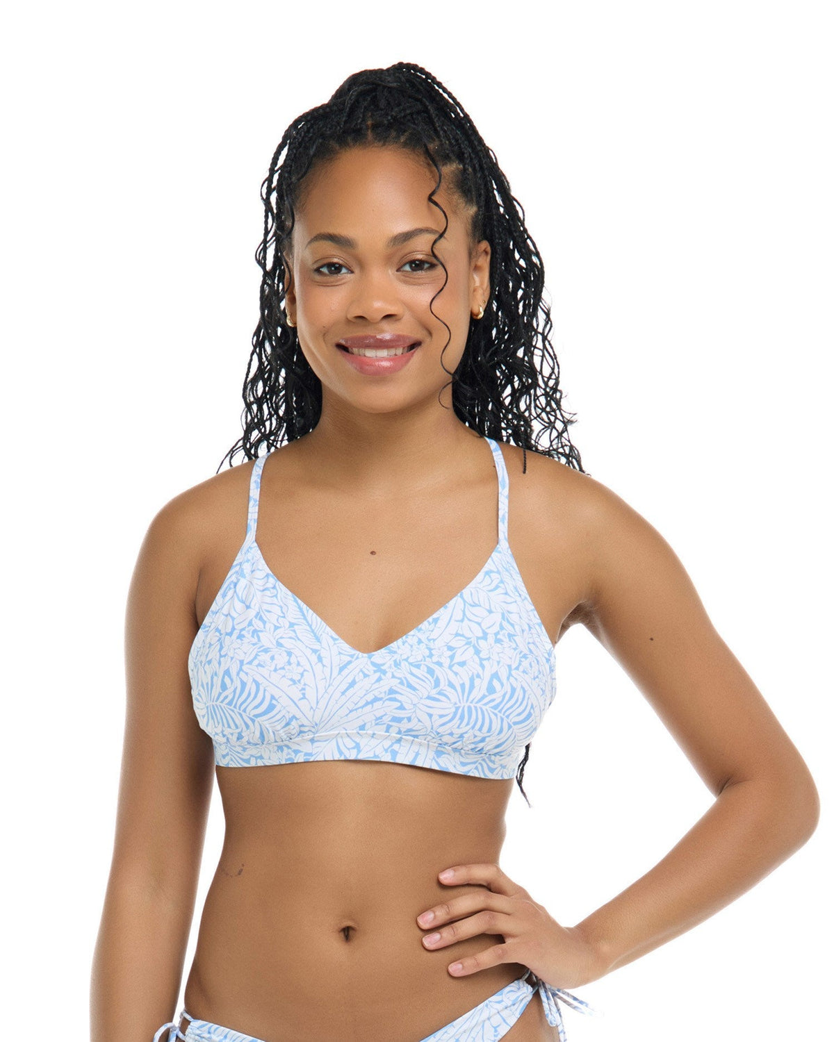 Madison D, DD, E & F Cup Top - EVERGREEN - Eidon