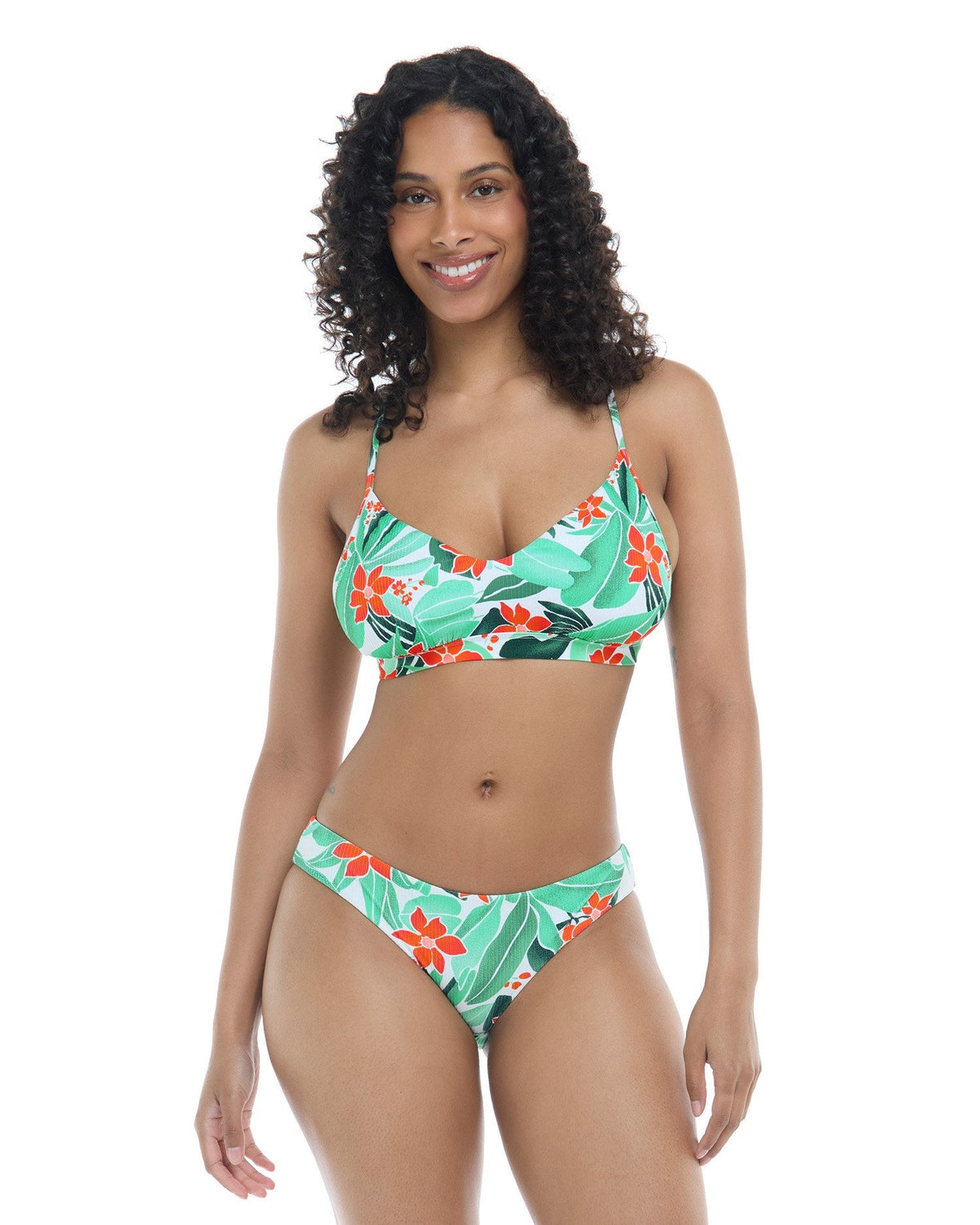 Madison D, DD, E & F Cup Top - TROPICANA - Eidon