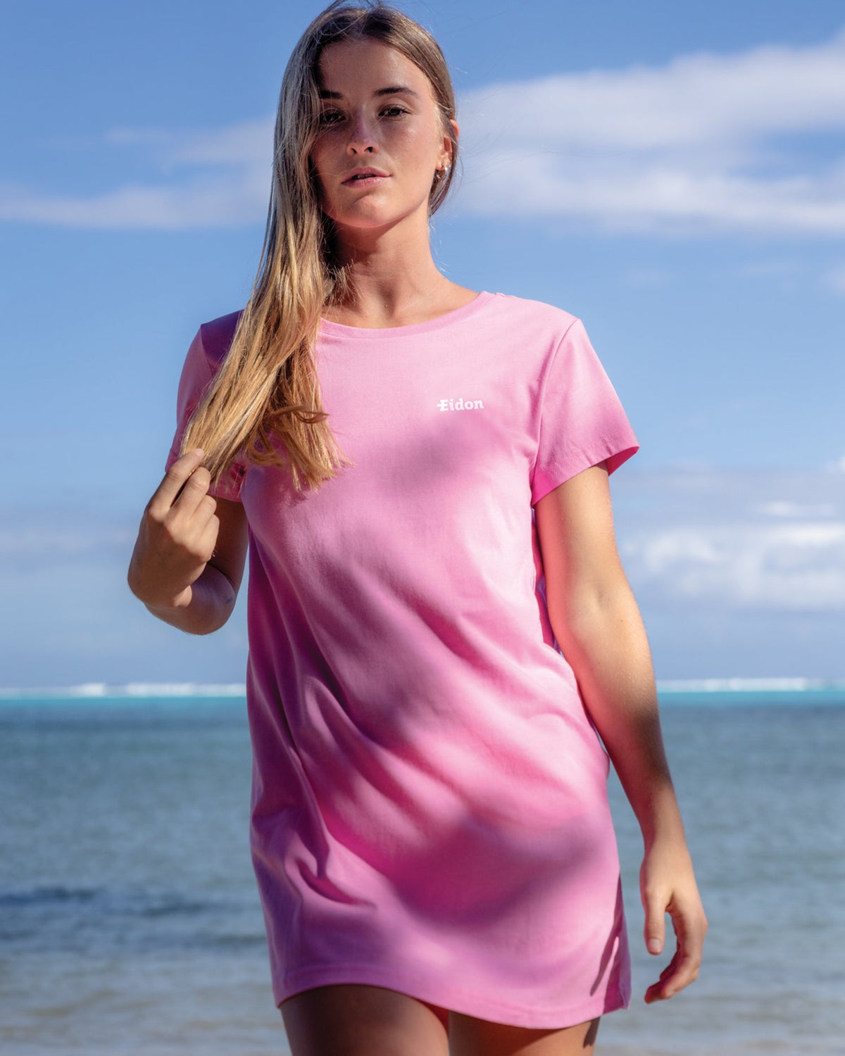 Megan T-Shirt Dress - CANDYFLOSS - Eidon