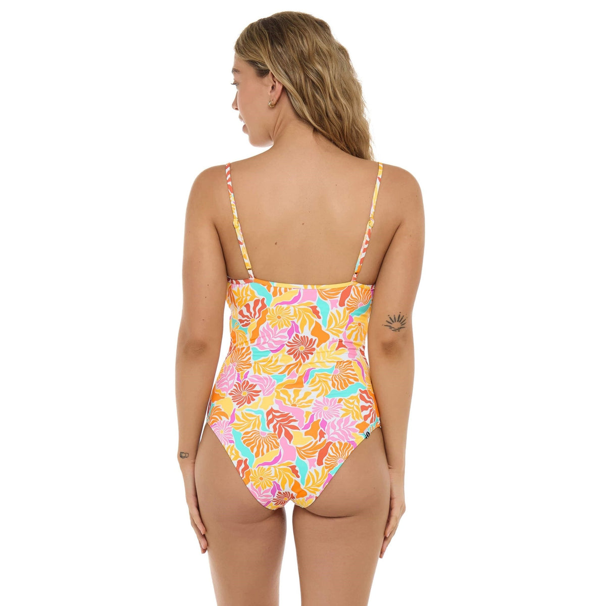 Meredith One-Piece - CORAL BLOOM - Eidon