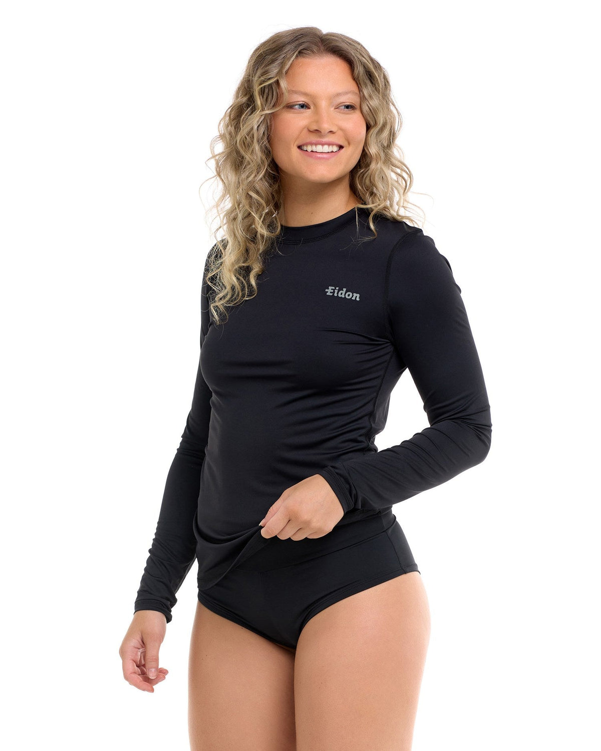 Sun Seeker Rashguard - BLACK LICORICE - Eidon