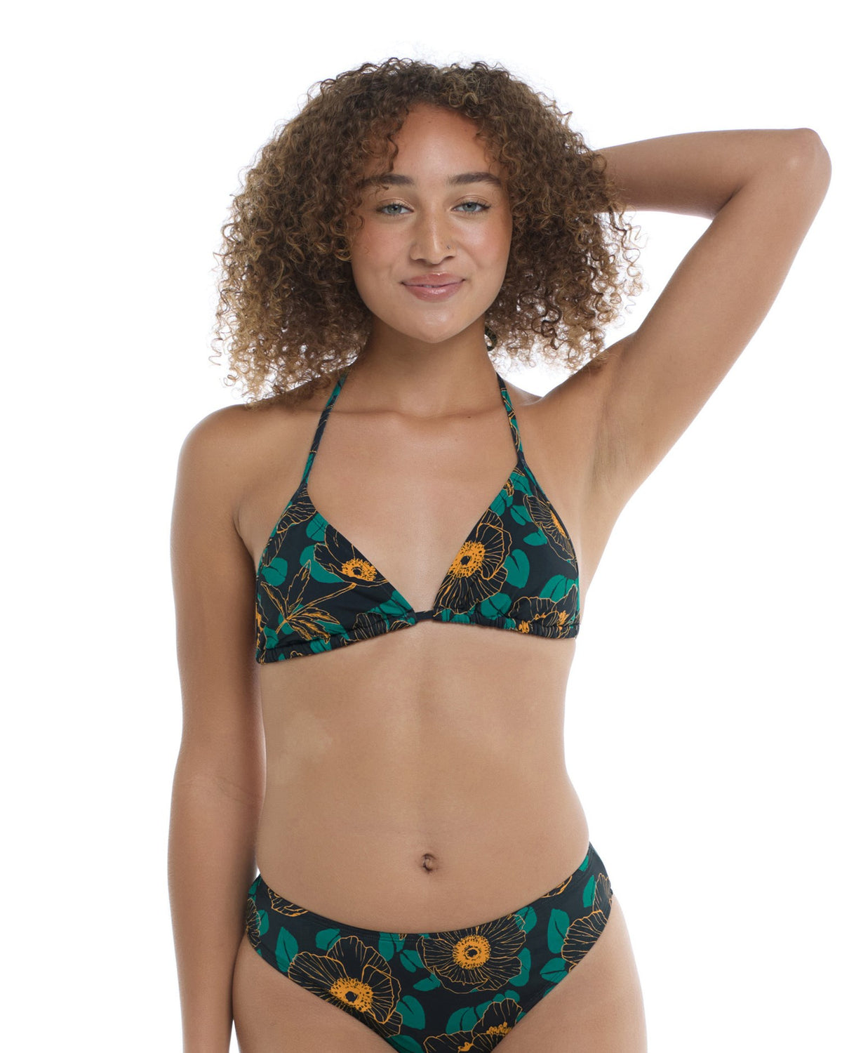 Haut de bikini à triangles Kali - FLORAISON