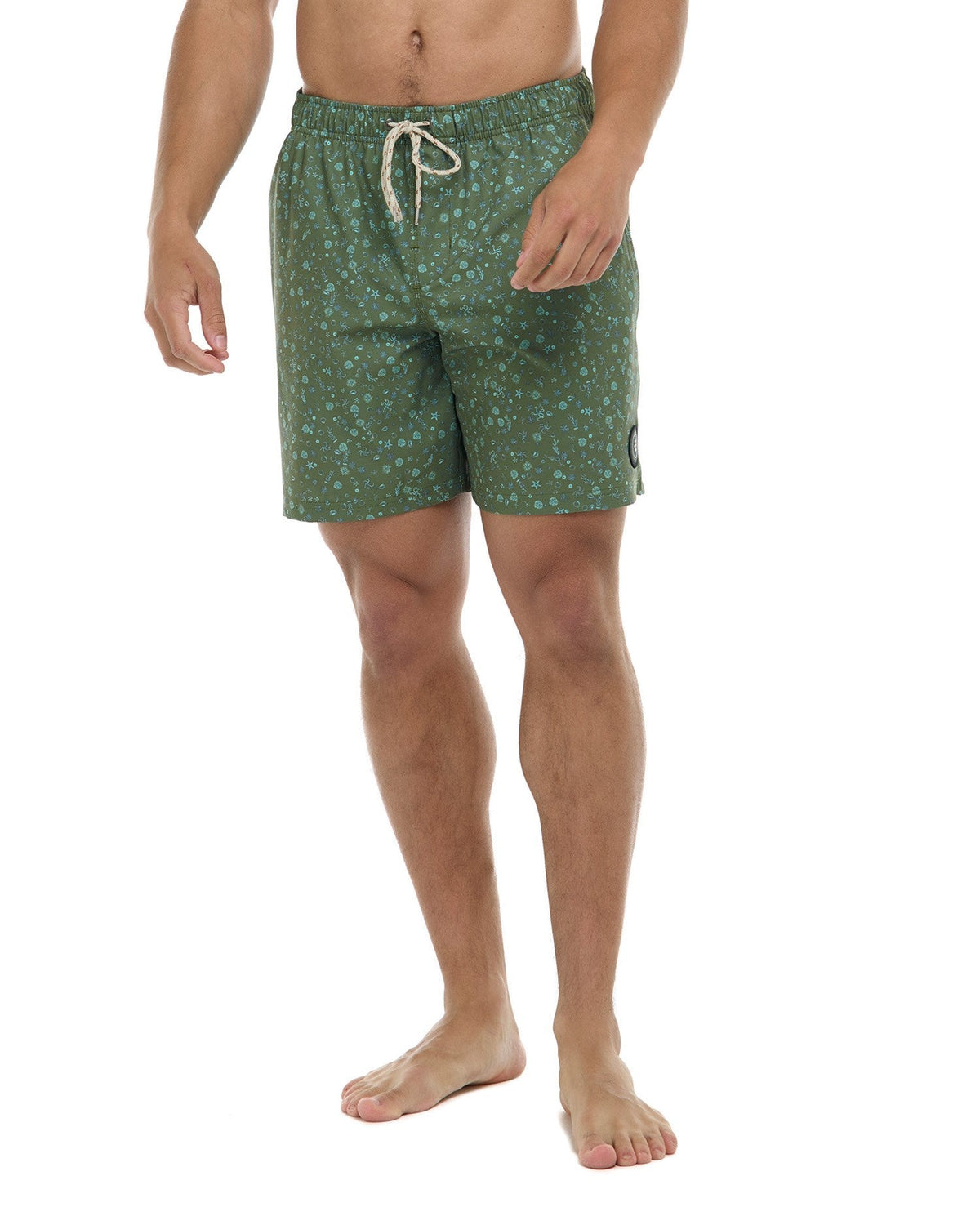 Tiny Sea Short - ARMY GREEN - Eidon