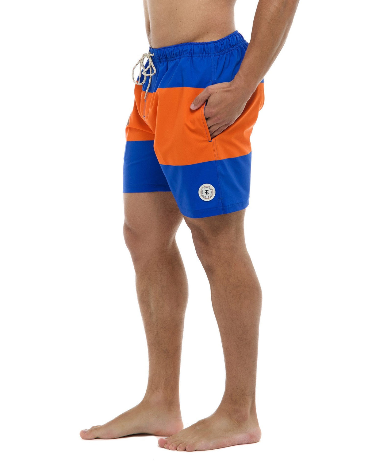 Triplex Short - BLUE/ORANGE - Eidon