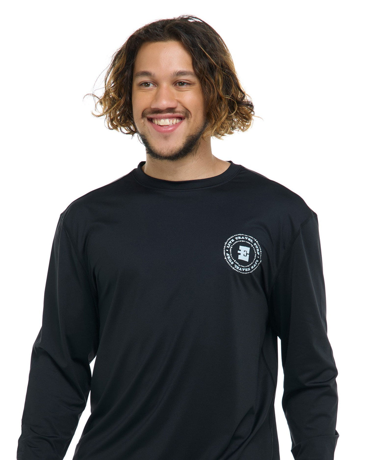 Zenith Rashguard - BLACK - Eidon