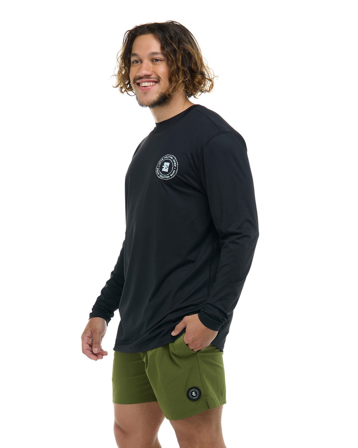 Zenith Rashguard - BLACK - Eidon